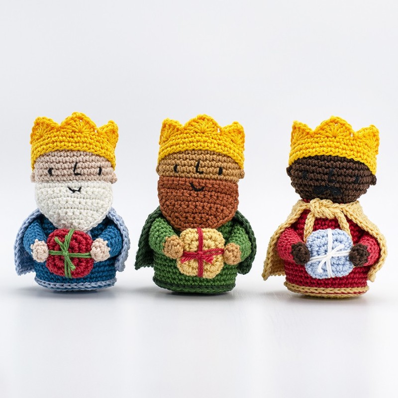 Kit Amigurumis Reyes Magos