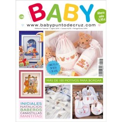 Revista Punto de cruz Baby nº 145 Cuadros y natalicios